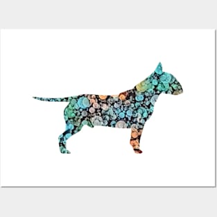 Bull Terrier Dog Lover Design Posters and Art